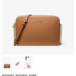 Michael Kors Crossbody Jet Set (Camel)